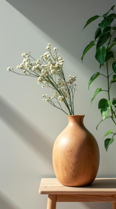 bamboo flower vase design overview
