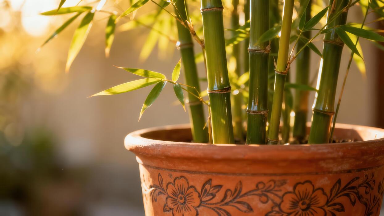bamboo plant vase ideas tips
