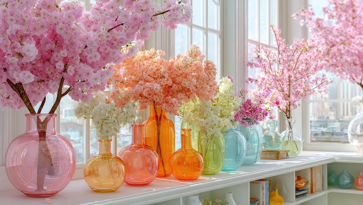 big glass vase decoration ideas tips