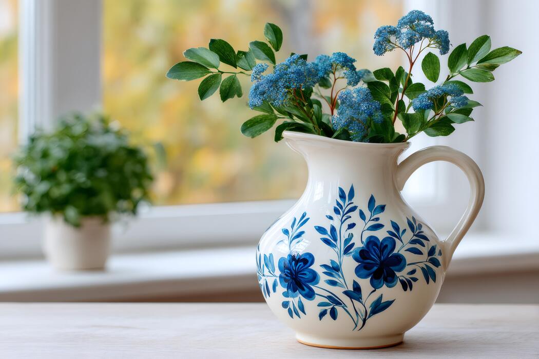 blue vase decorating ideas guide