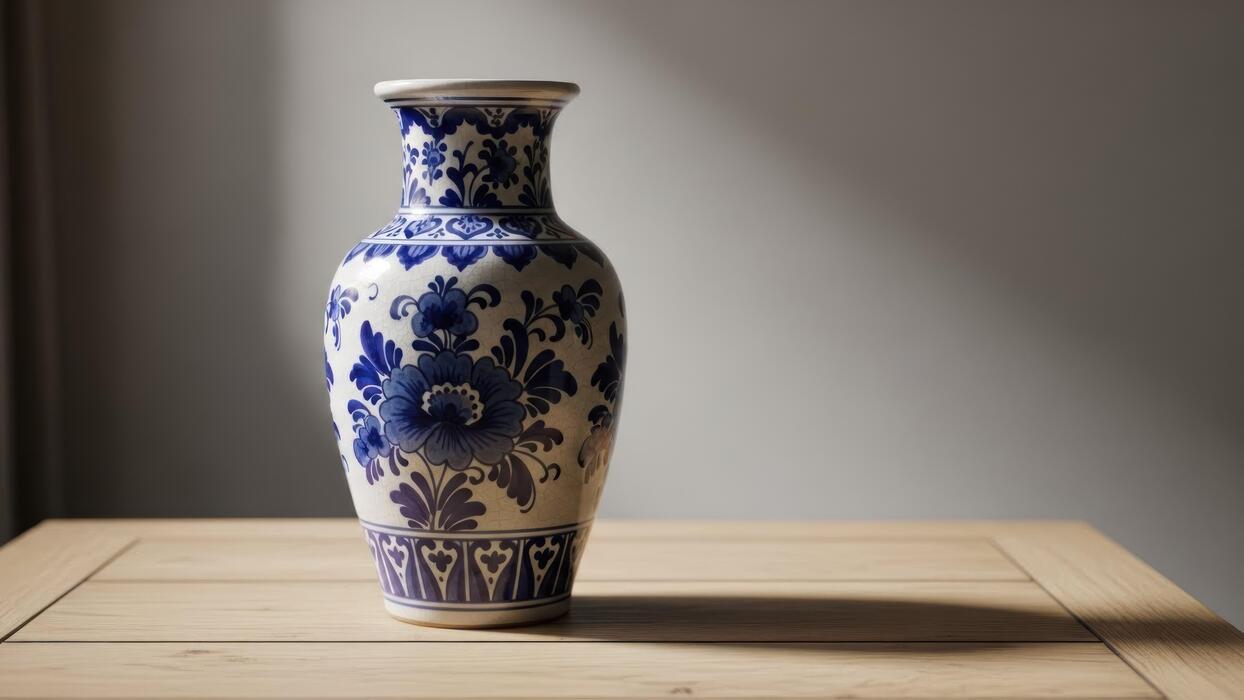 blue vase decorating ideas tips