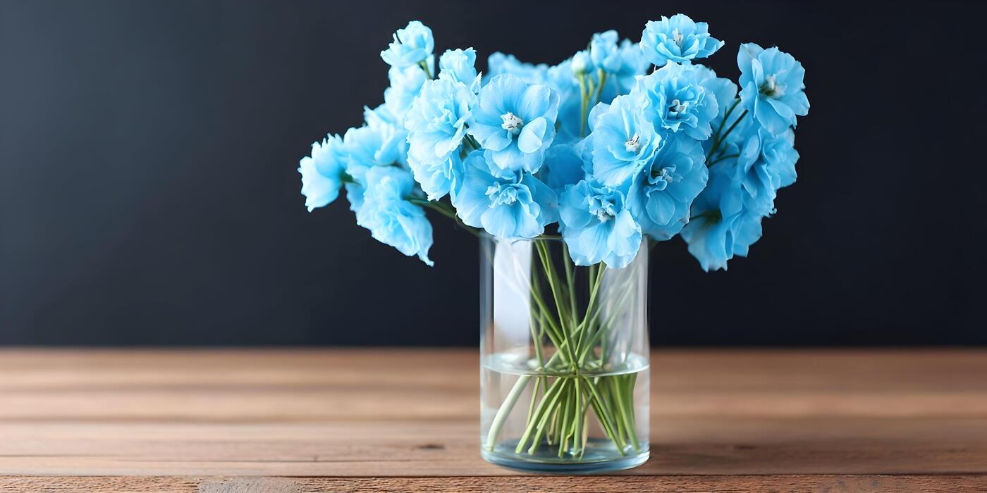blue vase filler ideas overview