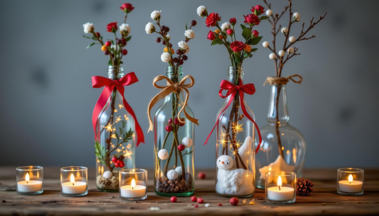 christmas vase decoration ideas overview
