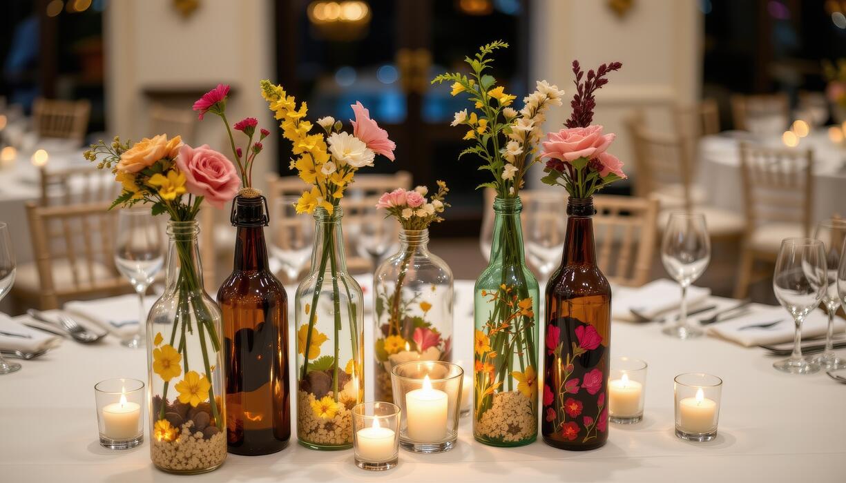 glass vase centerpiece ideas tips