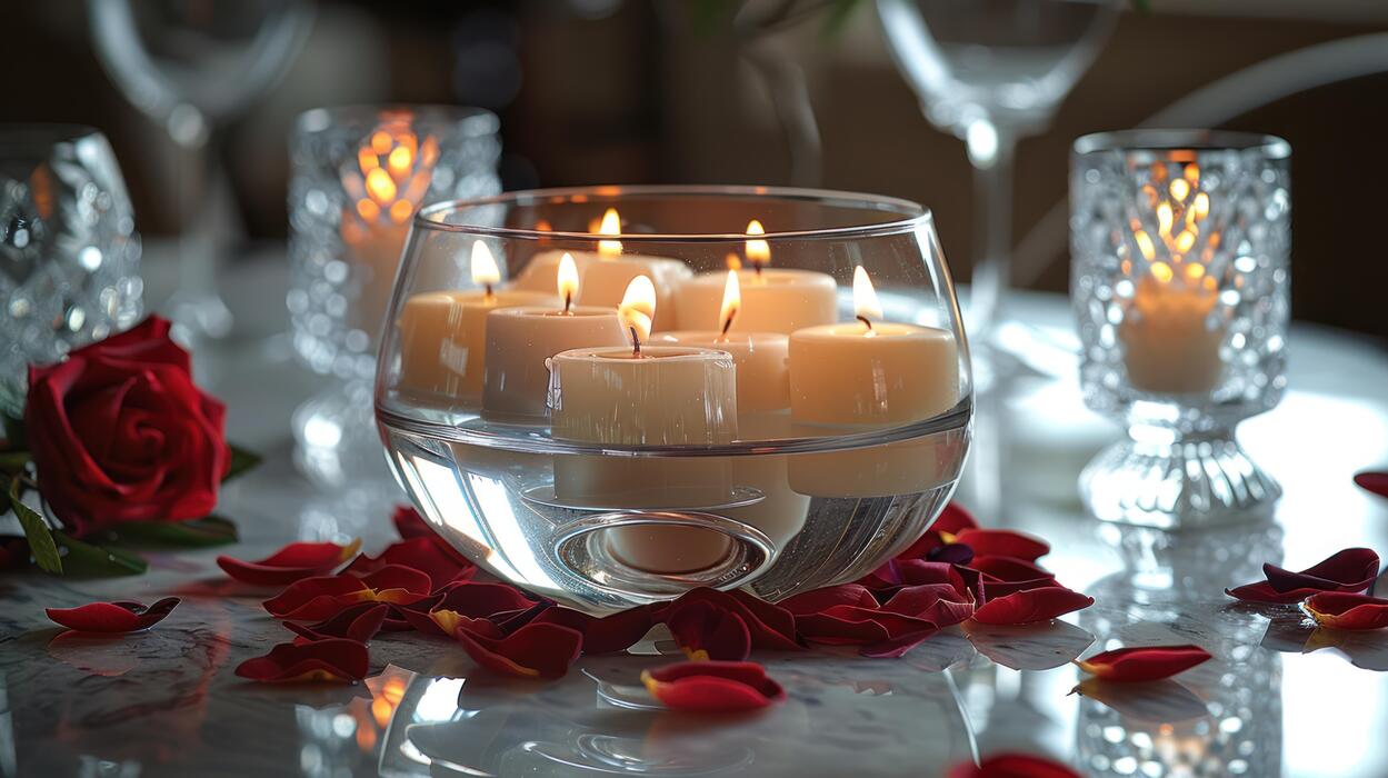 hurricane glass centerpiece ideas overview